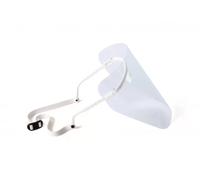 Face shield with frame laStoria (1 frame + 2 shields + 1 headband)