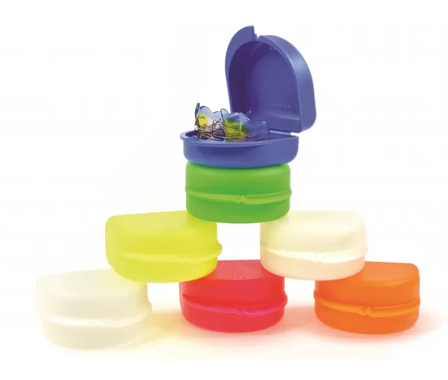 Orthodontic box, small 2.5 x 6.5 x 6.5 cm