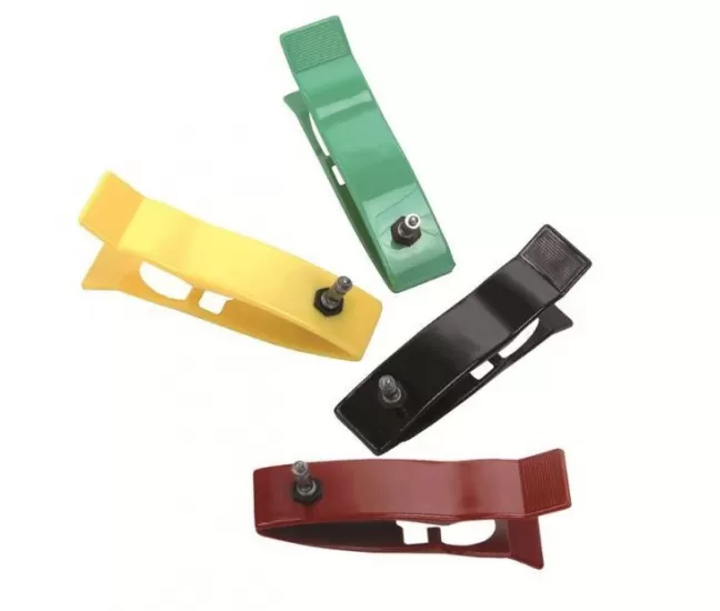 Clamp electrodes for ECG, adult, set of 4 pieces