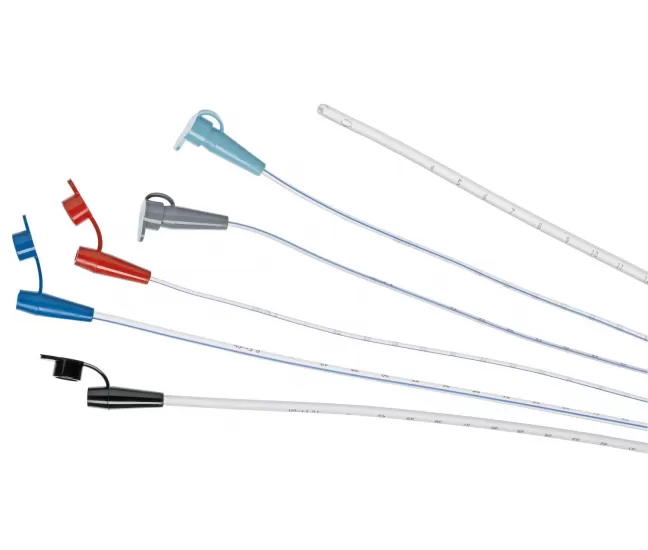 Feeding tube metric w/x-ray line, Ch 4-Ch 12, 1 pcs.