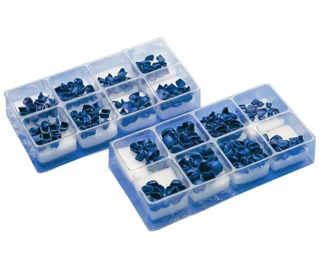 Wax semi-products facetted pontics, 120 pcs