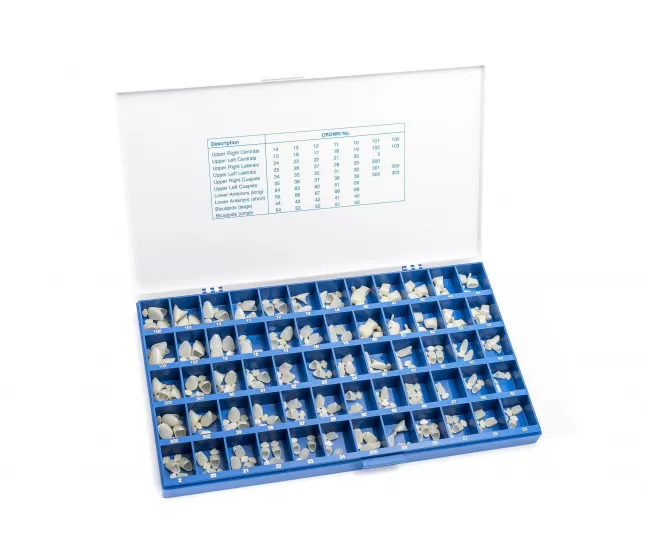 Temporary Polycarbonate Crowns Assortment