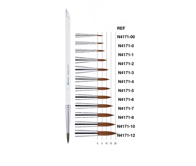 Brush for ceramic synthetic N4171-4