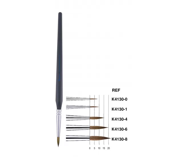 Brush for ceramic Kolinsky K4130-4