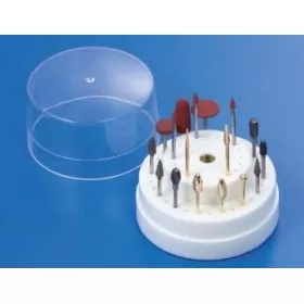 Round bur stand