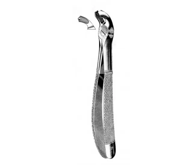 Exctracting forceps for lower molars