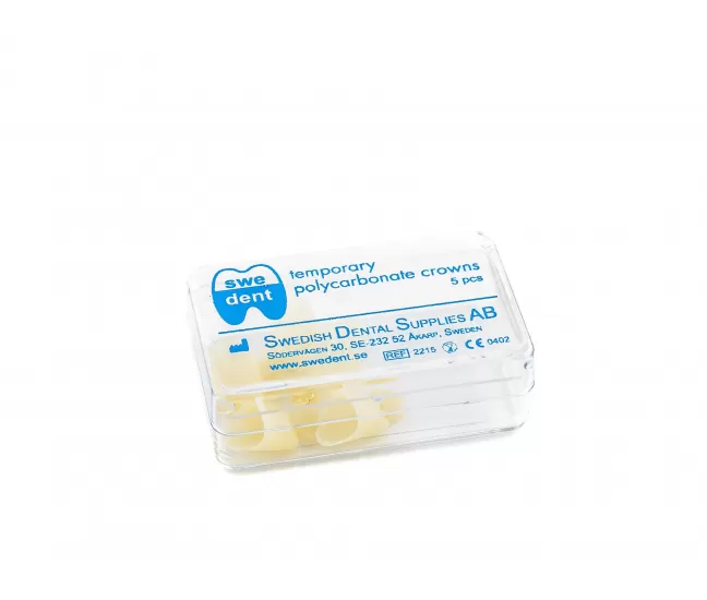 Temporary Polycarbonate Crowns Refills, 5 pcs.