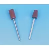 Aluminum oxide polisher with shank for straight handpiece