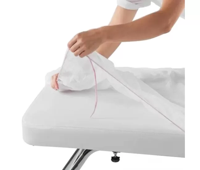 Disposable mattress cover, non-woven material with rubber, ROIAL