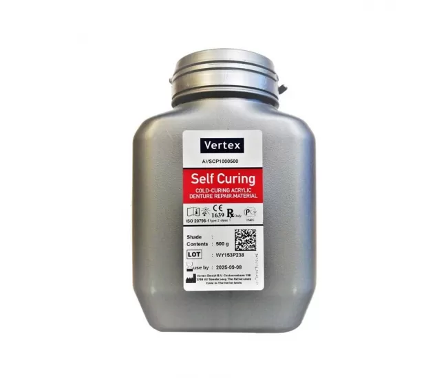 Acrylic Vertex Self-Curing powder, 500 g