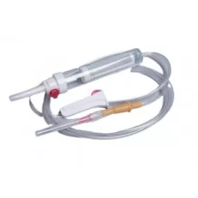 Blood transfusion system LL with screw needle, 1 pcs.