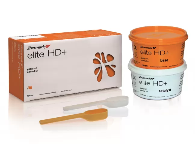 A-Silicone Base Elite HD+Putty Soft Normal, 2 x 250 мл
