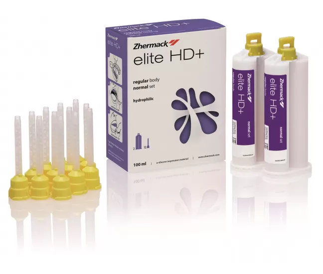 A-silicone Elite HD+ Regular Body Normal, 2 x 50 ml