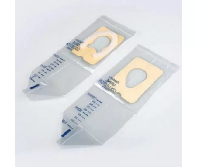 Urine bag, pediatric, disposable, sterile, 100ml, 1 pcs.