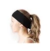 BELLITAS Headband With Velcro (White/Black)