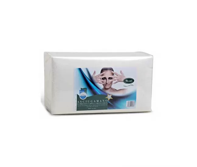 Бумажные полотенца, одноразовые, 45 см x 80 см (цена указана за 1 предмет, упаковка из 100 штук, продаётся только в пачках), ROIAL