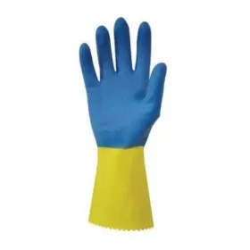 Химически стойкие перчатки, DUO PLUS, двойной латекс, 30 см, 1 пара