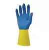 Ķīmiski izturīgi cimdi, DUO PLUS, dubultais latekss, 30 cm, 1 pāris