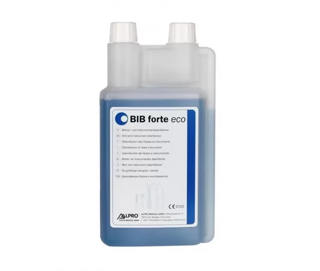Koncentrāts rokas instrumentu tīrīšanai un dezinfekcijai, BIB forte eco, 1 l