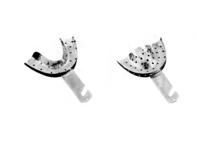 Stainless steel Impression tray punched type