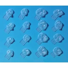 Silicone wax pattern 16 forms, M size