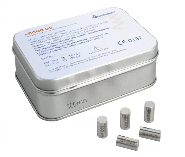 Metal alloy I-Bond 02 Ni-Cr, 1 kg