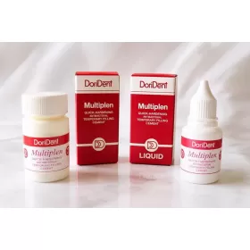 Pagaidu cements Multiplen, 60 g + 30 ml