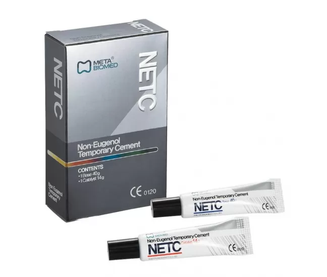Non-Eugenol Temporary Cement NETC, 40 g + 14 g
