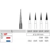 Diamond cutter 859.012-018 for straight handpiece, 1 pcs