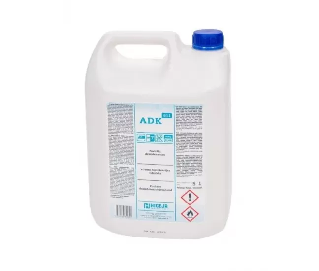 Dezinfekcijas līdzeklis ADK-611, 5 l