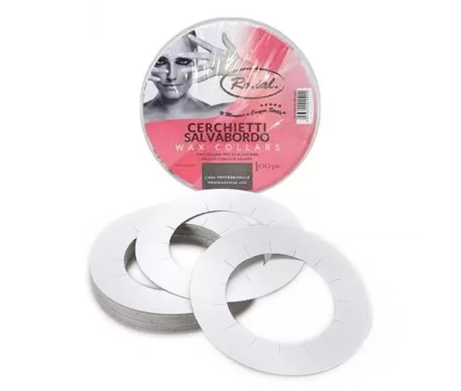 Roial Wax Warmer Collars, Waxing Protection Rings, 100 pcs