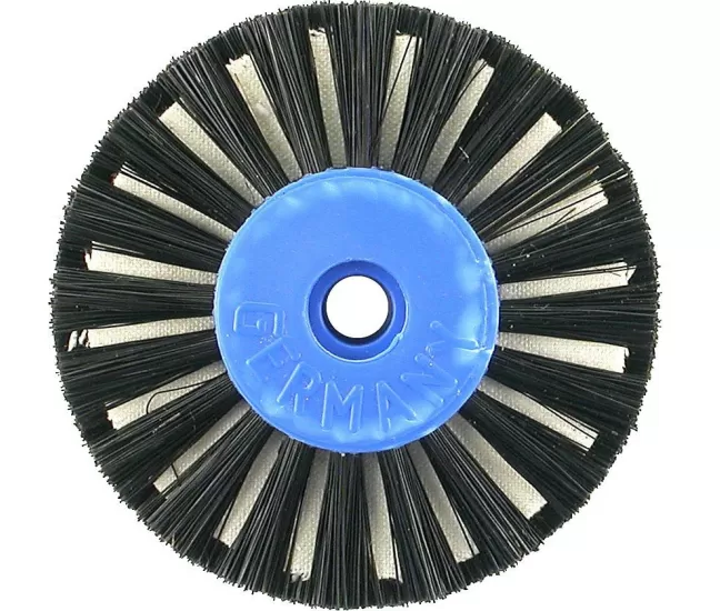 Chungking bristles brush with fabric insert 2 rows, tapering, 55 mm