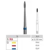 Diamond bur 832L long for contra-angle handpiece, 1 pcs