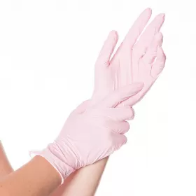 Nitrile gloves Safe Light pink, 100 pcs.