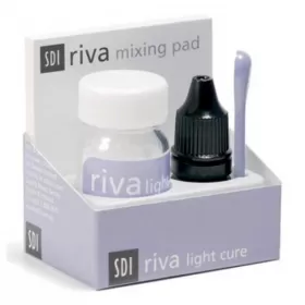 Glass ionomer restorative cement Riva light cure, A3 15 g + 7,2 ml
