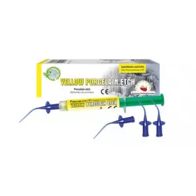Yellow Porcelain Etch + Silan, 2 ml + 2 ml