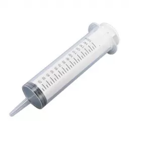 3 parts syringe, 150 ml, catheter type, without needle