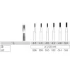 Carbide bur 31 for straight handpiece, 1 pcs