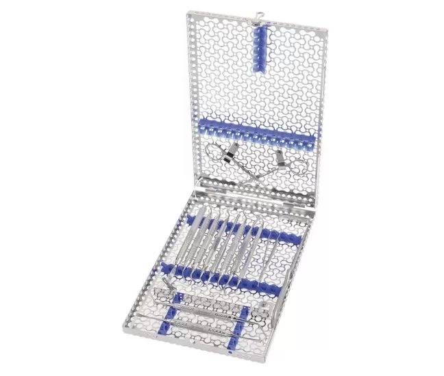 1 DIN cassette for instruments sterilization