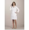 Women coat Volterra, White