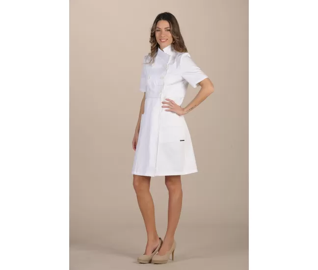 Women coat Varenna, White