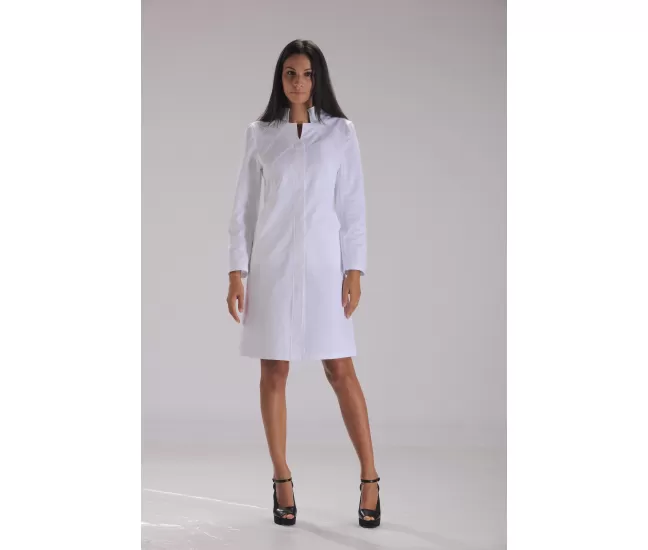 Medicīniskais halāts Lugano balts