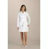 Medical women coat Ari, white