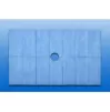 The 2-ply blue drape, 50 cm x 60 cm with 6 cm opening, 1 pcs.