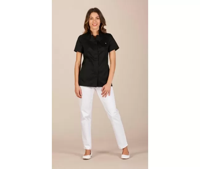 Medical elegant T-shirt Vevey black