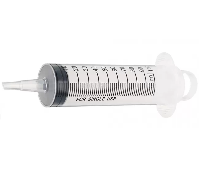 Šļirce, 3 gab., katetra tipa, bez adatas, 100 ml, 1 gab.