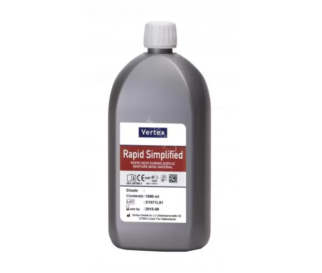 Acrylic Vertex Rapid Simplified liquid, 1000 ml