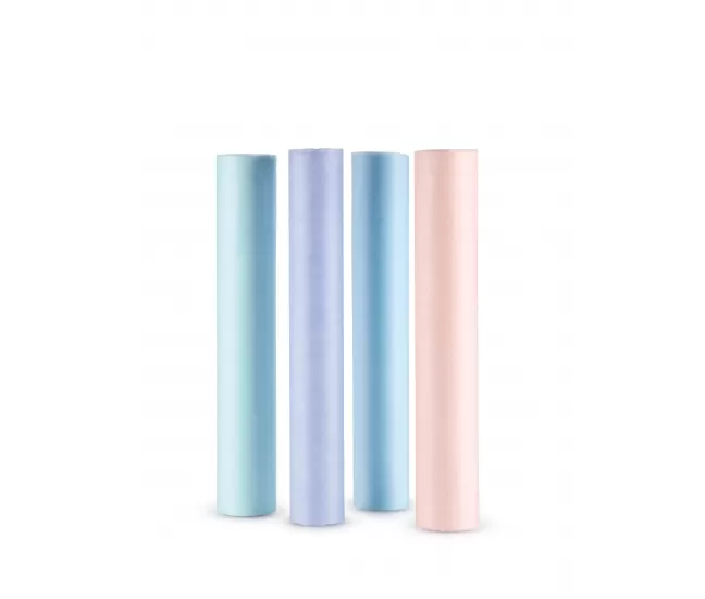 N.W. SMS/20 BED ROLL H60cm x L100m 6pcs WITH PERF. LIGHT BLUE COLOR