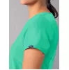 Modern V-Neck Top A6008 Sea Glass