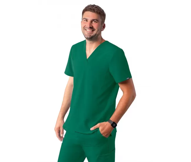 Medicīniskā blūze A6006 zaļa krāsā